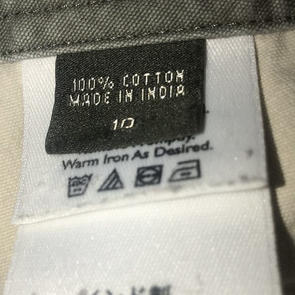 Eddie Bauer Cropped Tan Pants 10 - Picture 4 of 5